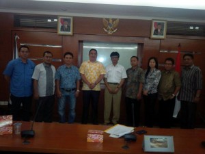 Pansus DPRD Kota Manado tentangn Ranperda Pengelolaan Air Tanah, saat konsultasi di Kementerian ESDM.